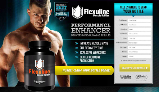 Flexuline Muscle Builder Picture Box
