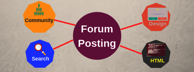 Forum Posting Benefits Picture Box