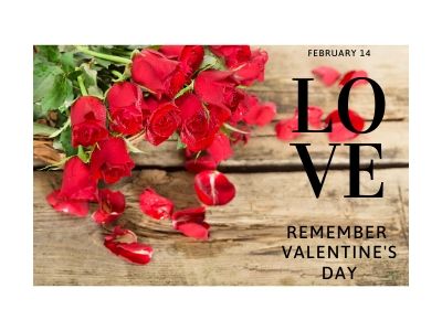 Remember Valentines Day 14th February Merrick Valentines Images