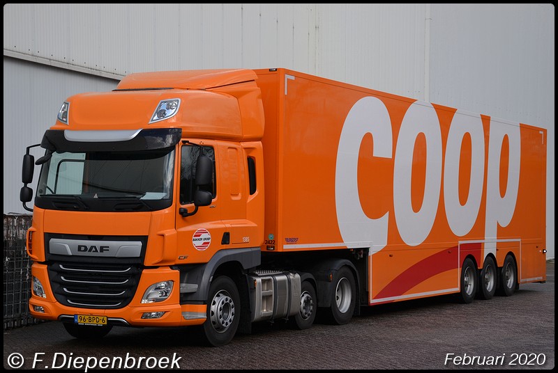 96-BPD-6 DAF CF Bakker Coop auto 1385-BorderMaker - 2020