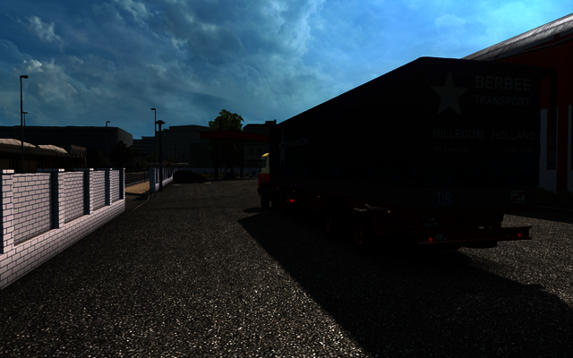 ets2 Daf 2600 4x2 + 2asser huiftrailer Gebr BerbÃ« ETS2 open