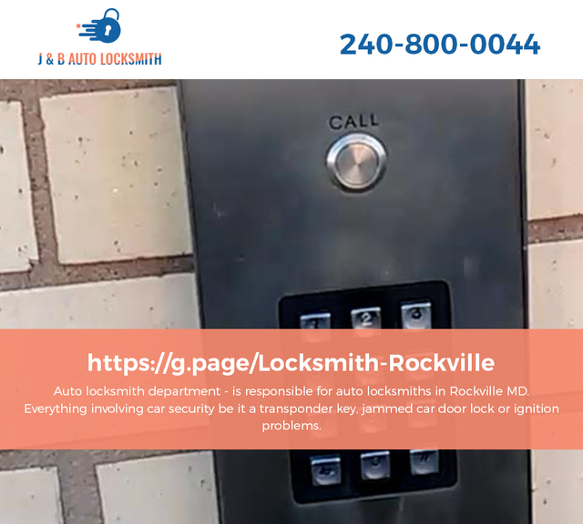 Image3 J & B Auto Locksmith | Locksmith Rockvile