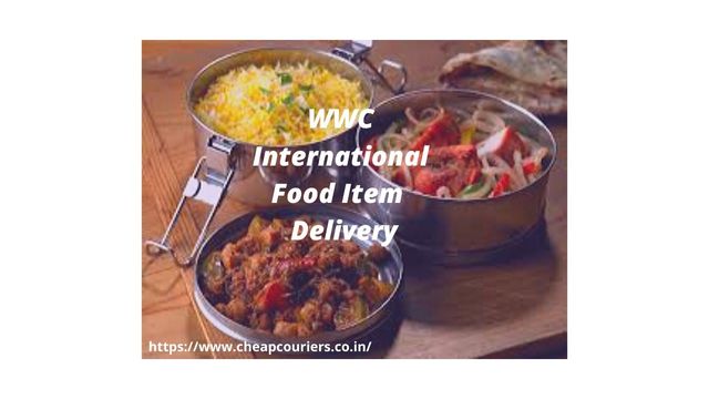 WWC International Food Delivery WWC International Food Item Delivery