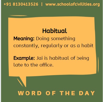 1 march word English | Word of the Day