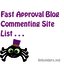 Fast Approval Blog Commenti... - Picture Box