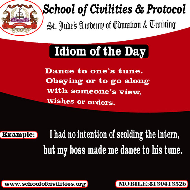 Idiom of the Day march 5 copy English | Idiom of the Day