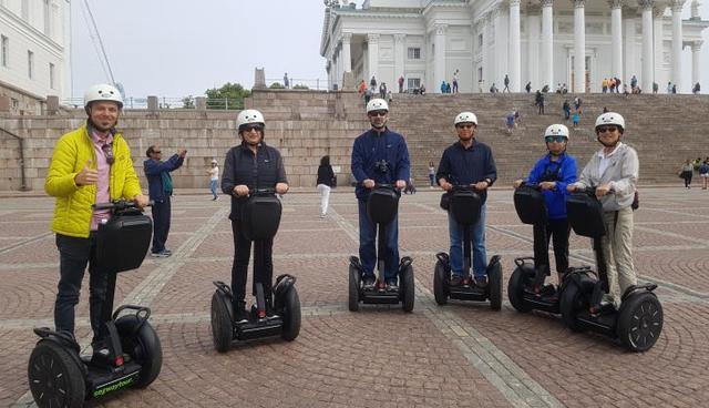 Helsinki Segway Tour Shore Excursion Finland Local Guide