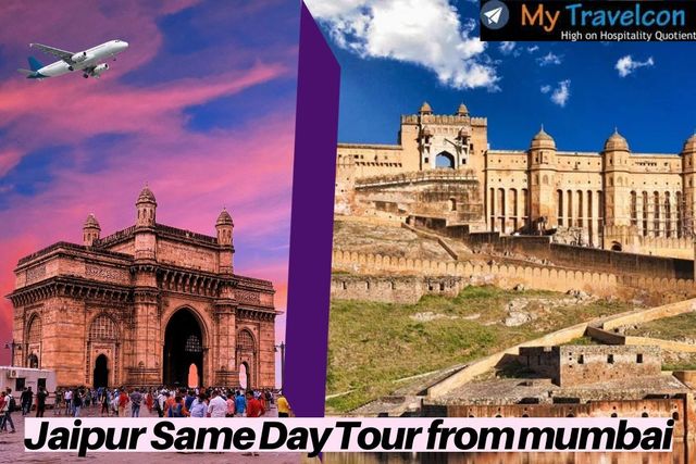 Same Day Jaipur Tour From Mumbai With Return Fligh Picture Box