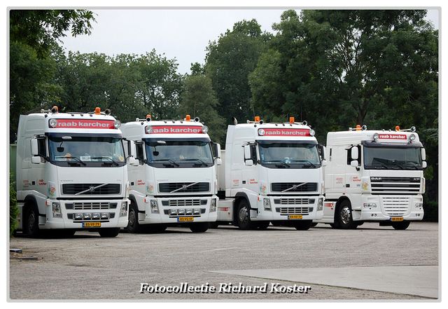 Oegema Line-up Raab - Karcher wagens-BorderMaker Richard