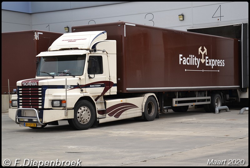 BH-87-ZD Scania T82 Blanken Emmen-BorderMaker - 2020
