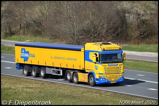 05-BGH-2 Scania G410 Douma STaal-BorderMaker Rijdende auto's 2020