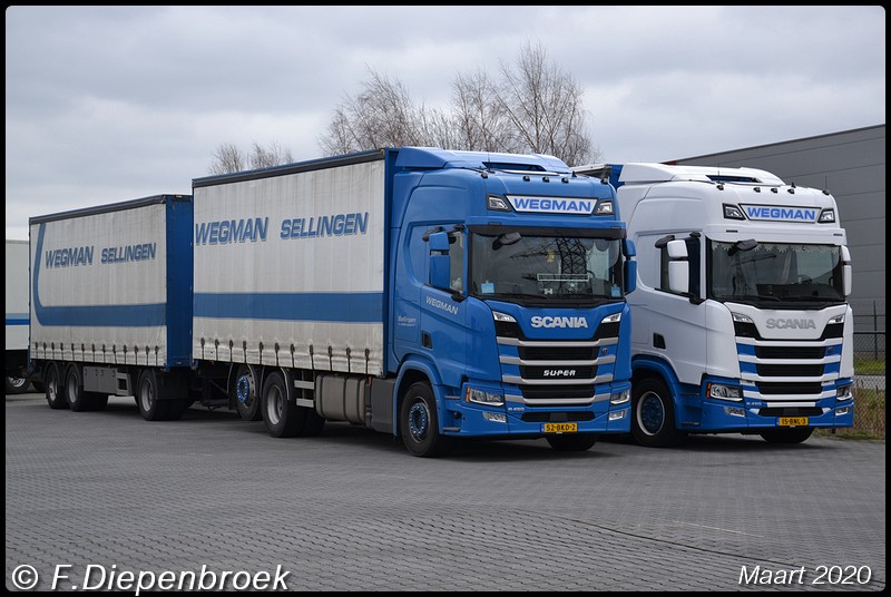 Line UP Wegman Scania R450 combis-BorderMaker - 2020
