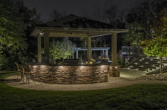 Landscape lighting designer PHOTOS