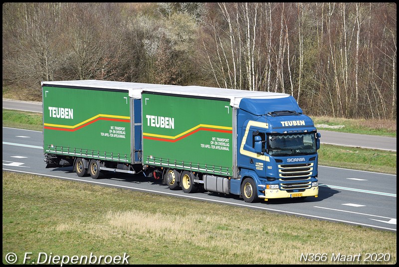 03-BJN-4 Scania R450 Teuben-BorderMaker - 2020