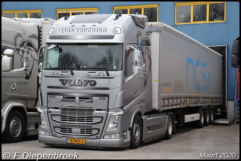 18-BKX-6 Volvo FH4 Jaks Trucking-BorderMaker - 2020