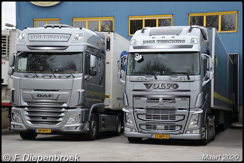 DAF en Volvo Jaks Trucking-BorderMaker - 2020