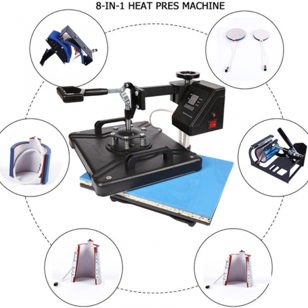 8 in 1 Heat Press Machine Picture Box