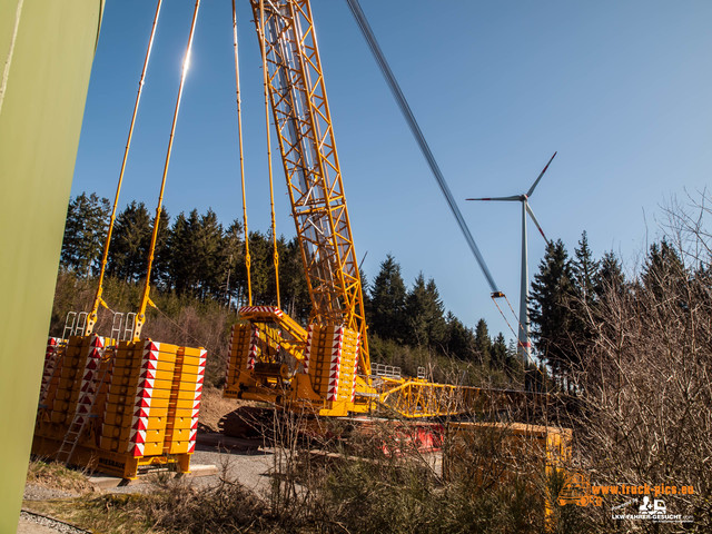 TEREX powered by www.truck-pics.eu & www TEREX, Wiesbauer Krane, Raupenkran, Windpark Hilchenbach