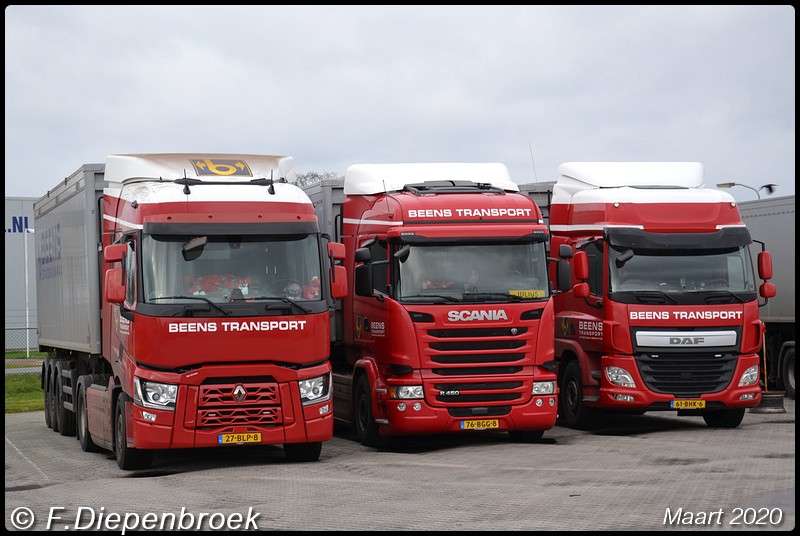 Beens Line Up Renault Scania Daf-BorderMaker - 2020