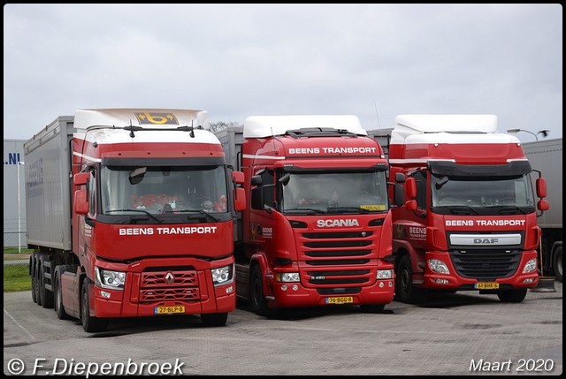 Beens Line Up Renault Scania Daf-BorderMaker 2020