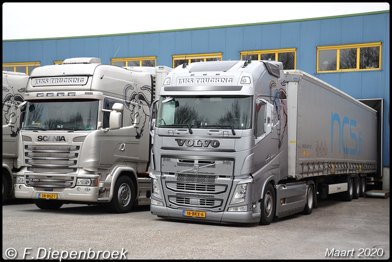 Line UP Volvo Scania Jaks Trucking-BorderMaker - 2020