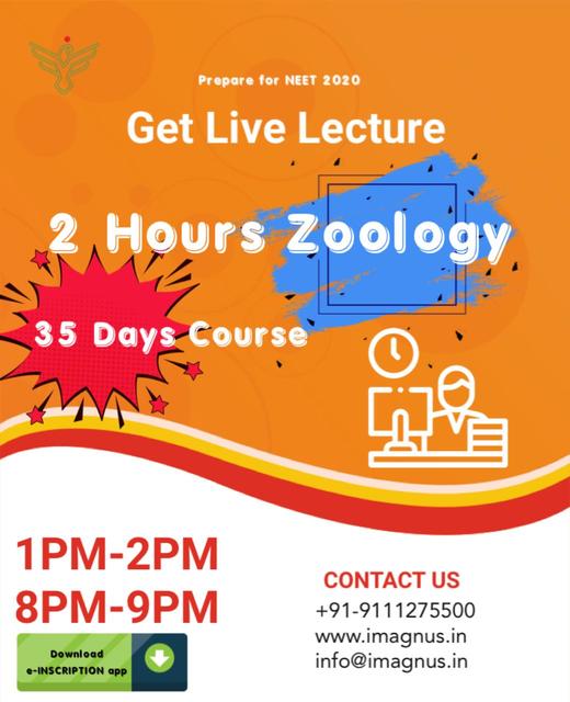 e-INSCRIPTION: Get Free live Lectures for NEET Picture Box