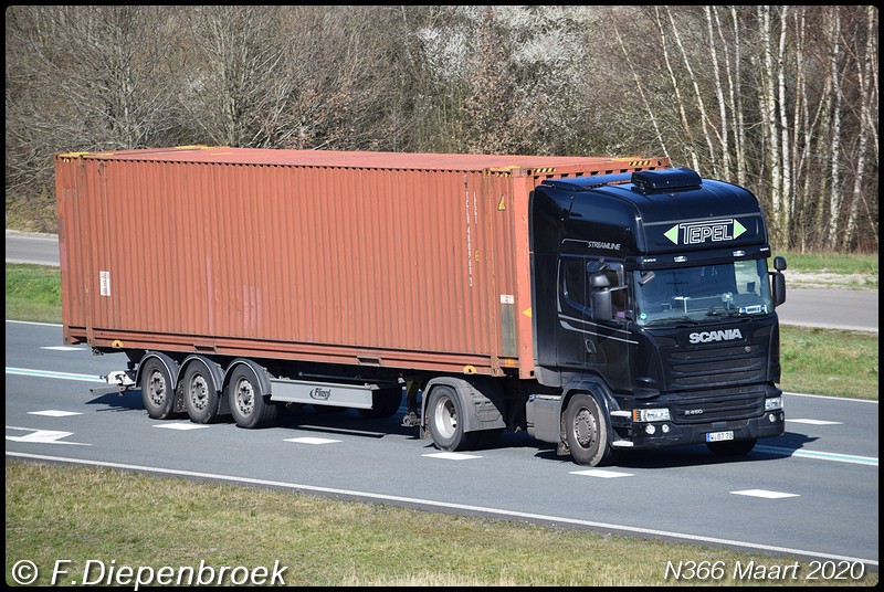 W BT78 Scania R450 Tepel-BorderMaker - Rijdende auto's 2020