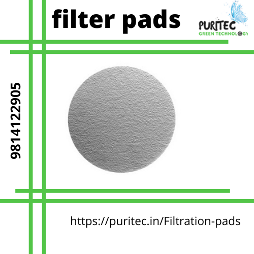 Filter pads | Filter pads manufacture | Puritec filter pads