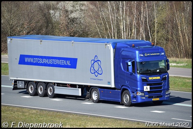 64-BLR-5 Scania R450 DTC Surhuisterveen-BorderMake Rijdende auto's 2020