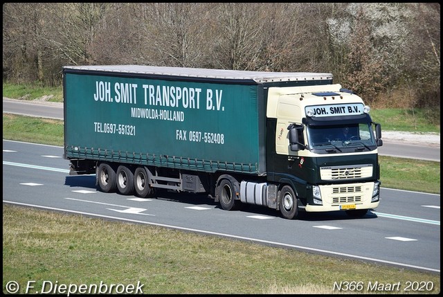 39-BBJ-6 Volvo FH3 Joh Smit-BorderMaker Rijdende auto's 2020