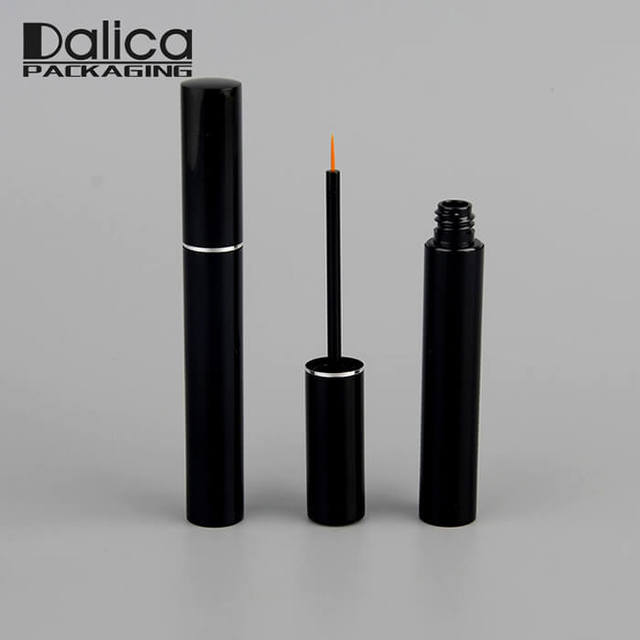 Black Eyeliner Tubes Cosmetic container
