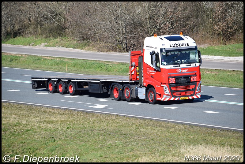 81-BGK-1 Volvo FH4 Lubbers-BorderMaker - Rijdende auto's 2020