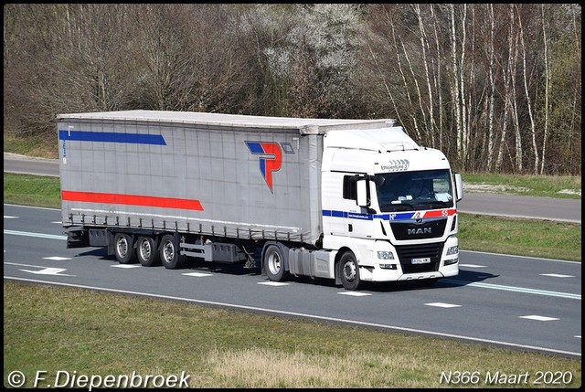 8394KWC MAN TGX Trans Picanillo-BorderMaker Rijdende auto's 2020