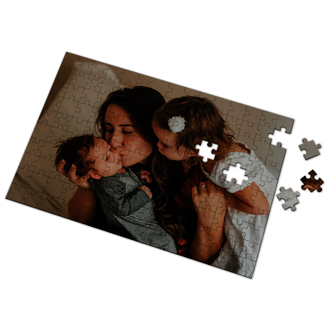 Custom Photo Jigsaw Puzzle Best Mother's Day Gifts Custom Photo Puzzle