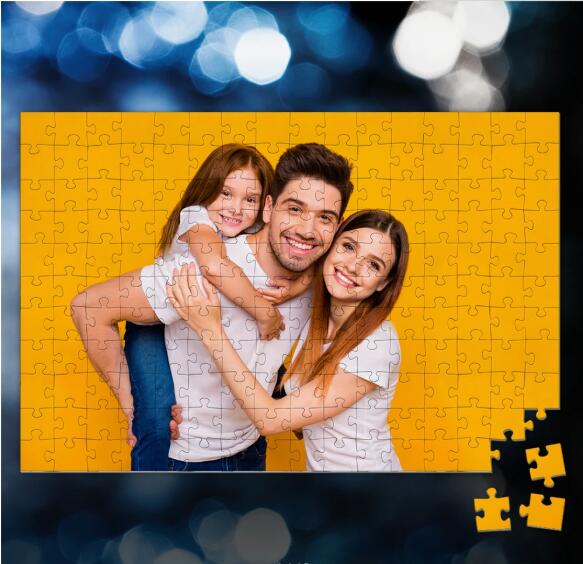Custom Photo Jigsaw Puzzle Sweet Home Best Stay-at Custom Photo Puzzle