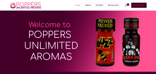 - Popper Unlimited Aromas â€“ Poppers Unlimited Aromas