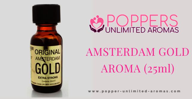 AMSTERDAM GOLD AROMA05052020 Poppers Unlimited Aromas
