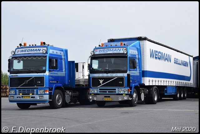 Volvo F16 en F12 Wegman7-BorderMaker 2020