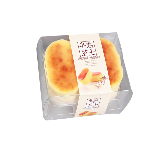 transparent folding box for cheese Plastic container for food and beverage packaging