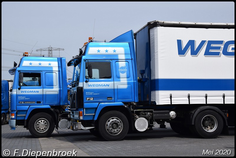 Volvo F16 en F12 Wegman4-BorderMaker - 2020