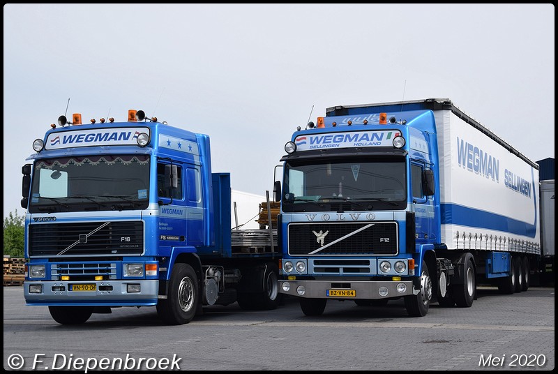 Volvo F16 en F12 Wegman6-BorderMaker - 2020