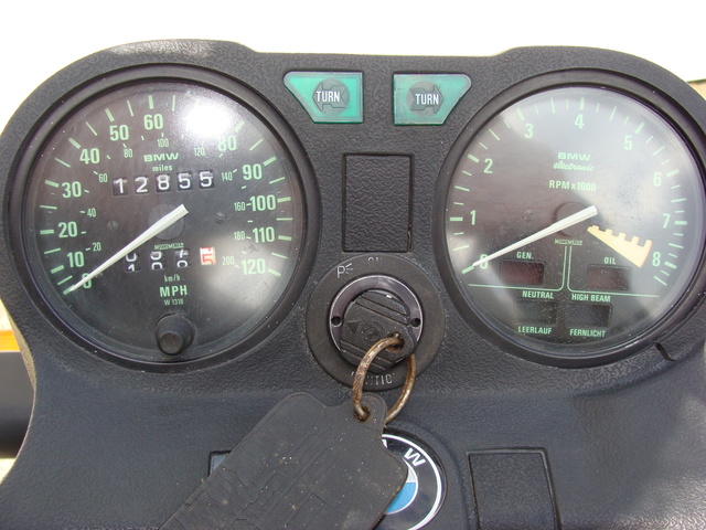 DSC02007 1982 BMW R65, Black. Under 13,000 miles
