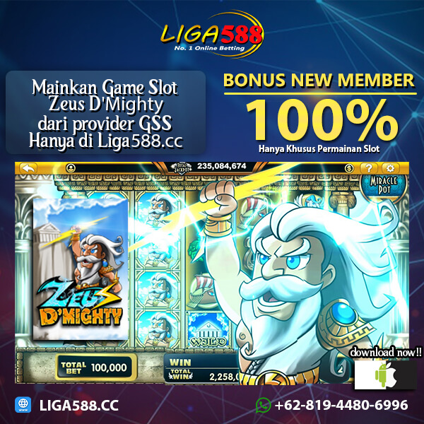 Slot Zeus D Mighty Situs Judi Slot Online