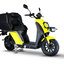 Pizza delivery electric sco... - Tricycle and moped scooter