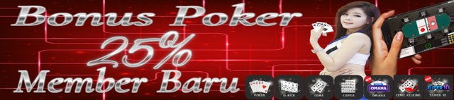bonus-poker-new-member-25% JBM777