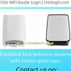 orbi router login into modem - Picture Box