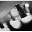 Chess Silhouette 2020 3 - Black & White and Sepia