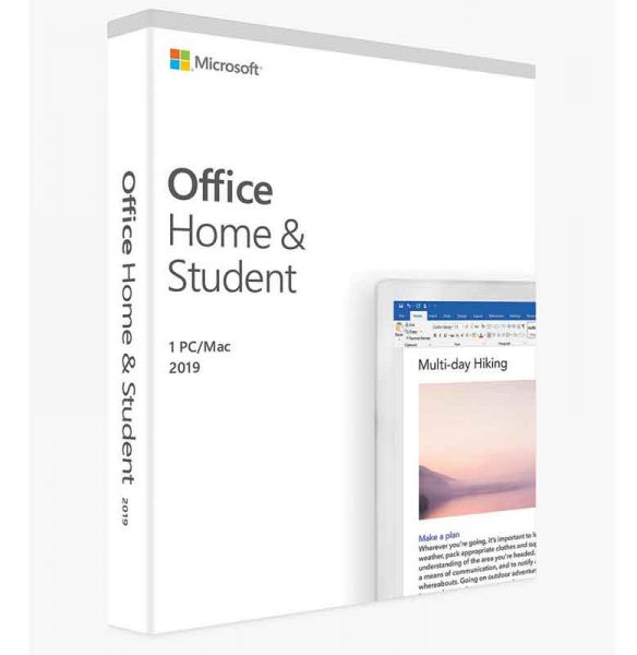 Microsoft Office 2019 Home & Student Picture Box