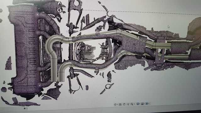 Scan and design plan B M2 Competition S55 EL Exhaust