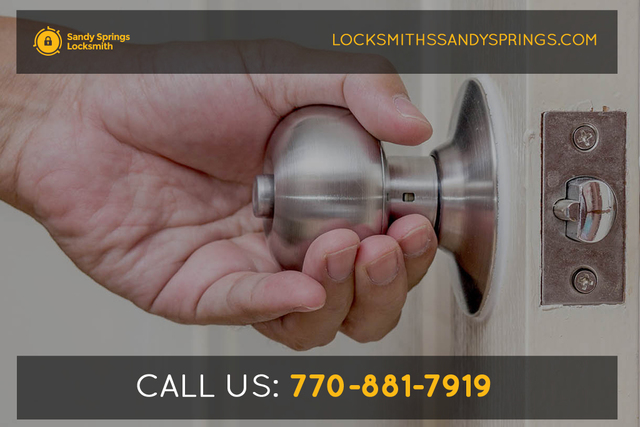 4 Sandy Springs Locksmith | Call Us: 770-881-7919